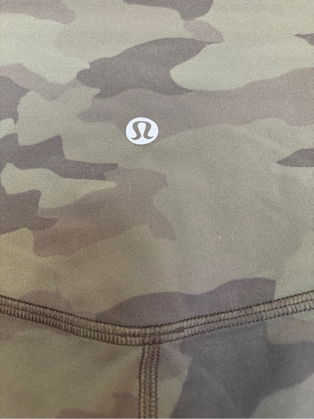 lululemon camouflage crop leggings - Picture 3 of 4